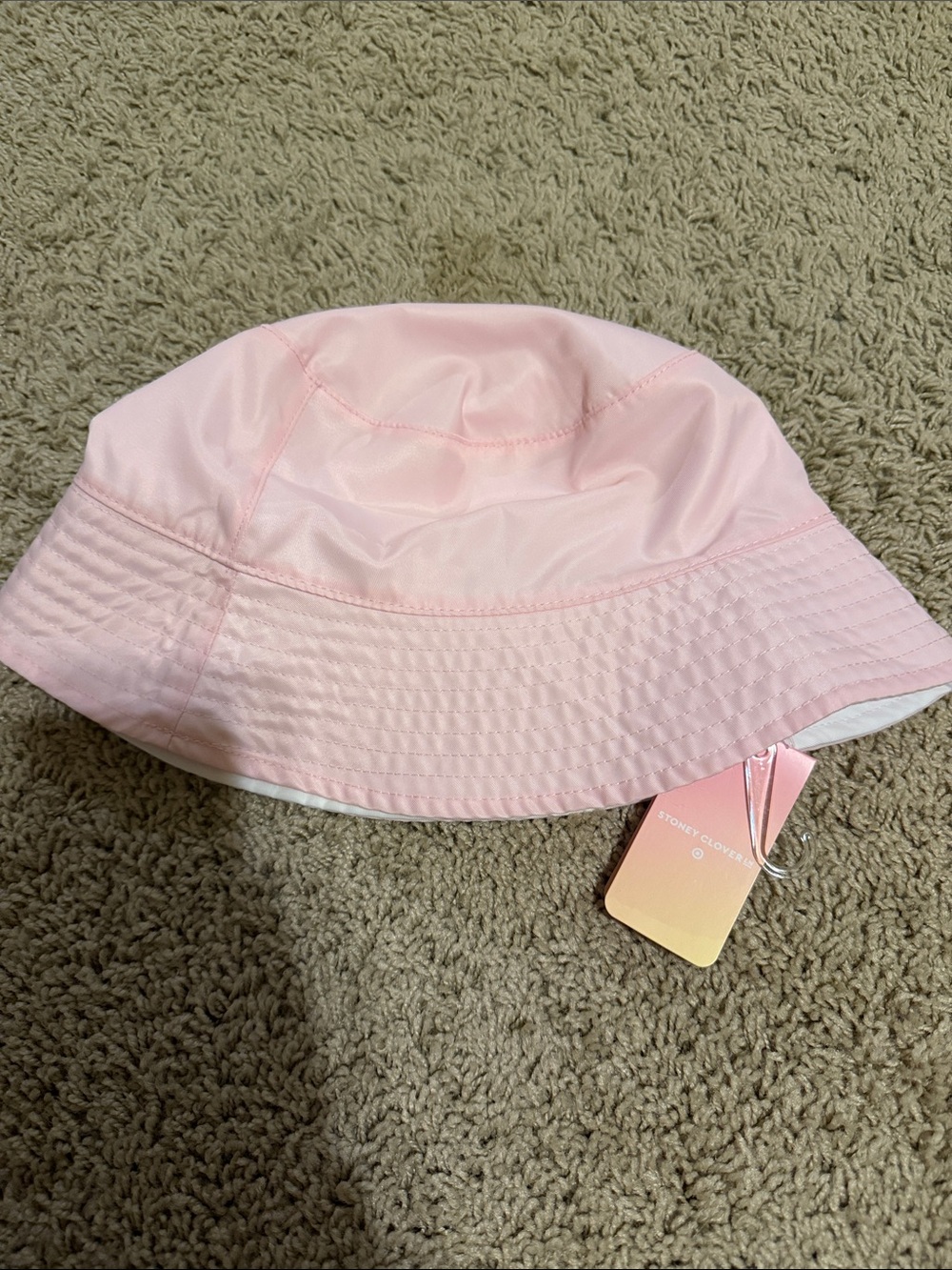 Stoney Clover Lane Pink Bucket Hat
